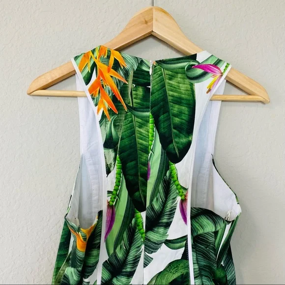 Loft 747 Tropical Flare Mini Dress - Picture 7 of 9